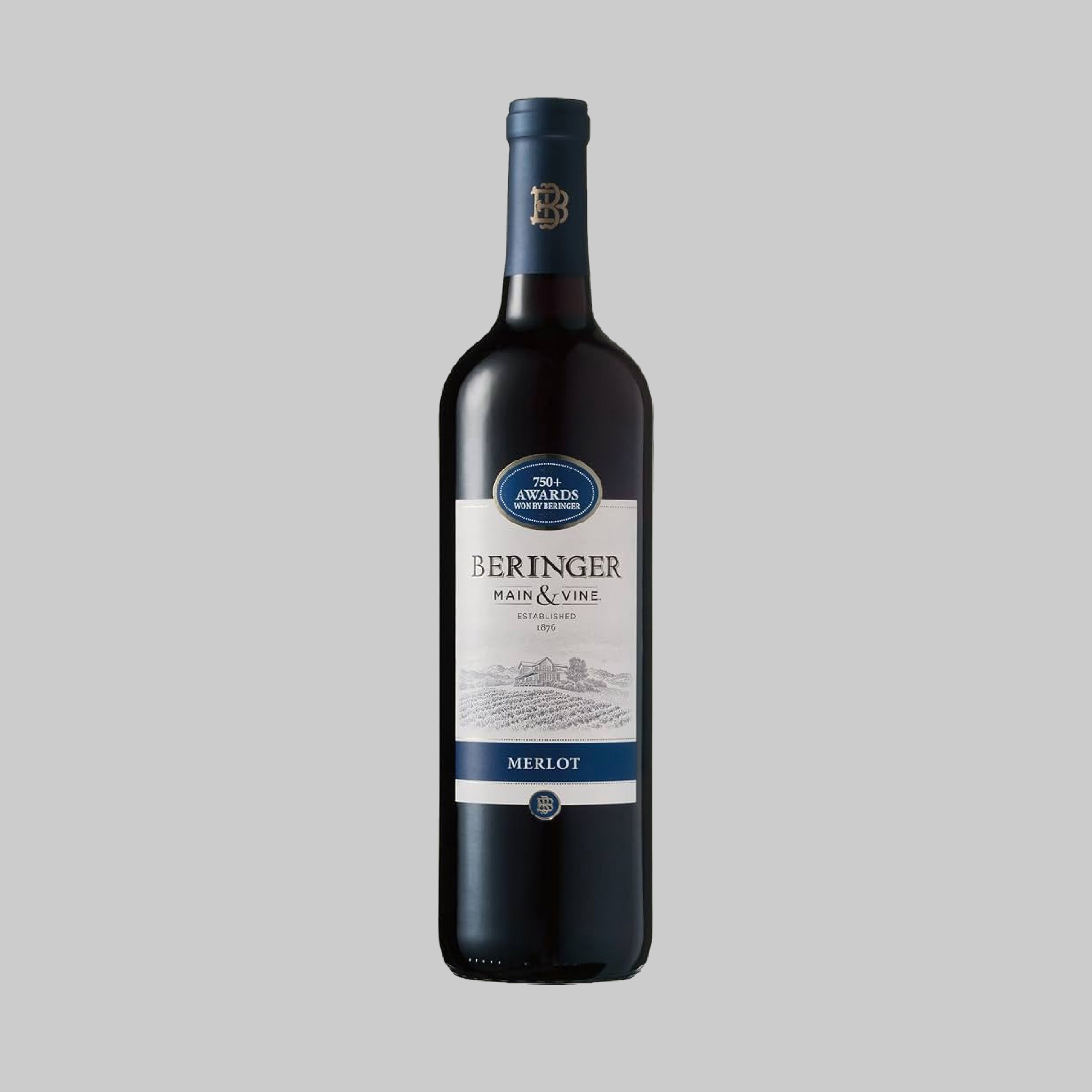 Beringer Main & Vine Merlot 750ml 13.0% | TIME2DRINK